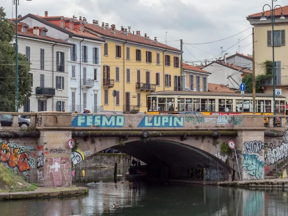 Apartmán La Dolce Darsena - Your Milan Escape Near Navigli And Duomo